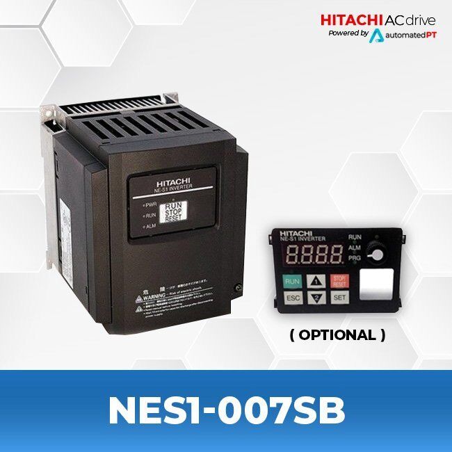 Hitachi NES1-007SB Inverter - Hitachi AC Drives / VFD Drives Hitachi NES1-007SB Inverter - Hitachi AC Drives / VFD Drives