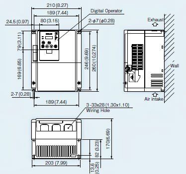 Hitachi SJ700-055LFUF2 - Hitachi AC Drives / VFD Drives Hitachi SJ700-055LFUF2 - Hitachi AC Drives / VFD Drives