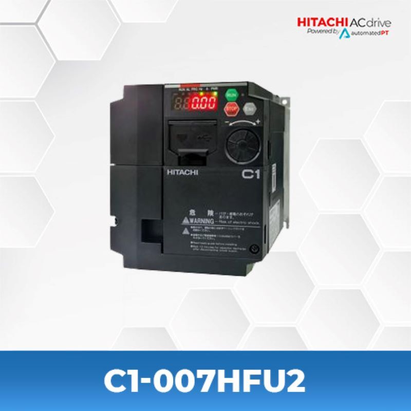 Hitachi C1-007HFU2 Inverter - Hitachi AC Drives / VFD Drives