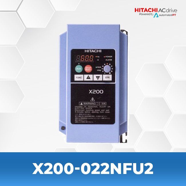 Hitachi X200 Series X200-022NFU2 - Hitachi AC Drives / VFD Drives