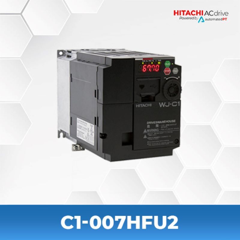 Hitachi C1-007HFU2 Inverter - Hitachi AC Drives / VFD Drives