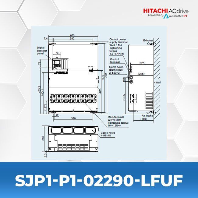 Hitachi SJP1-P1-02290-LFUF