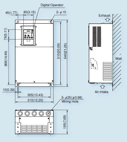 Hitachi SJ700-300LFUF2 - Image 3